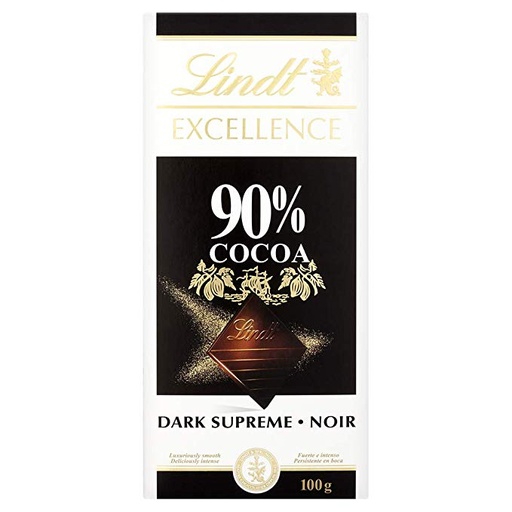 [87067] Lindt Excellence 90% Dark Chocolate 100g