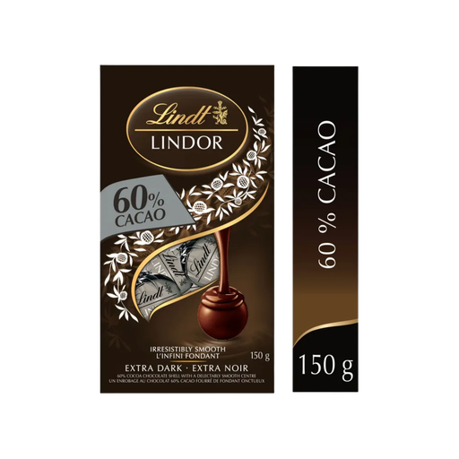 [87132] Lindt 60% Cocoa Dark Choc 150g