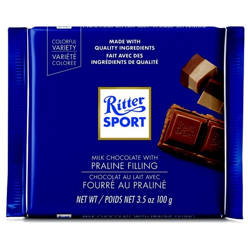 [87248] RITTER MILK CHOC PRALINE
