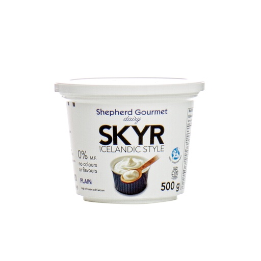 [91005] Shepherd Gourmet 0% Plain Skyr Yogurt 500G