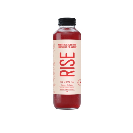 [92257] RISE KOMBUCHA HIB ROSE HIP
