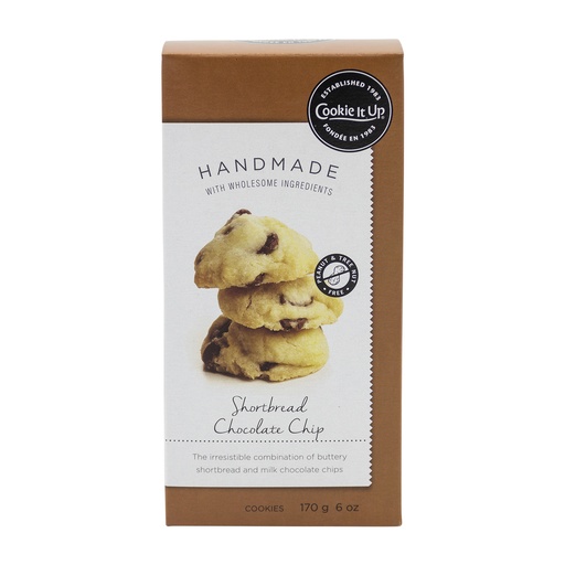 [92445] COOKIE IT UP SHORTBREAD CHOCOLATE CHIP, 170G