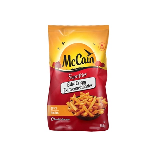 [92551] Mccain Extra Cripsy Straight Cut 650G