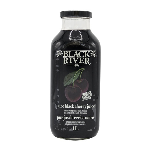[93506] Black River Pure Black Cherry Juice 1L