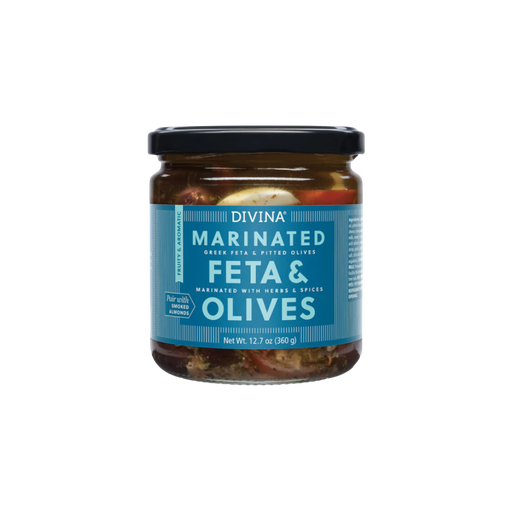 Divina Olives Feta Cheese 375ml