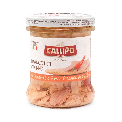 [98498] CALLIPO TUNA FILLETS IN OIL 150G