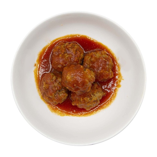 [99353] Hot Meatballs In Tomato Sauce 0.34lb