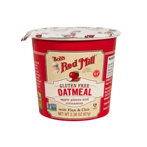 [100075] Bob's Oatmeal Cup Apple Cinn 67g