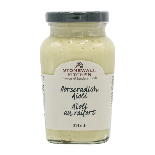 [103971] STONEWALL KITCHEN HORSERADISH AIOLI 290G