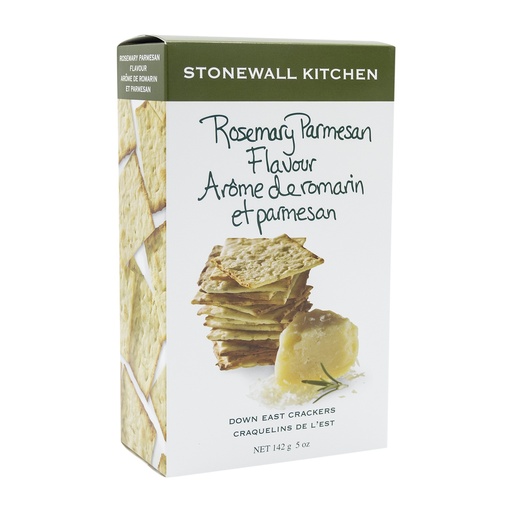 [104380] Stonewall Kitchen Rosemary Parmesan Crackers 142G