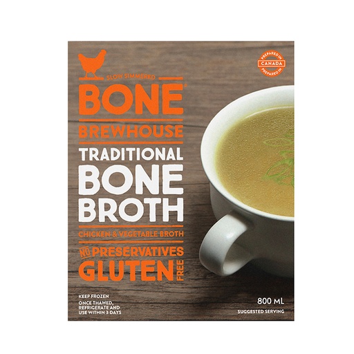 [105801] Brewhouse Bone Chicken Vegetable Broth 600Ml