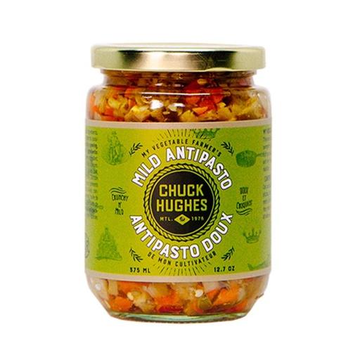 [105924] CHUCK HUGHES MILD ANTIPASTO 375ML