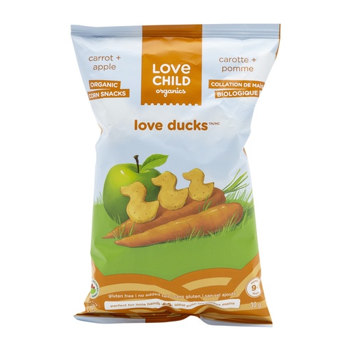 [107107] Love Child Organics Love Ducks Tomato And Carrot 30g