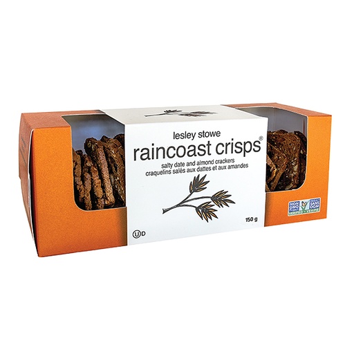 [109004] Raincoast Salty Date And Almond Crisps 150G