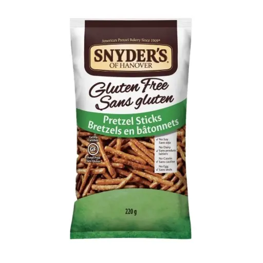 [109165] Snyder's Of Hanover Gluten Free Pretzel Sticks 220G