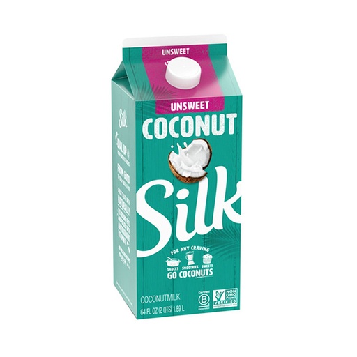 [109373] Silk True Coconut Unsweetened Original 1.89 L