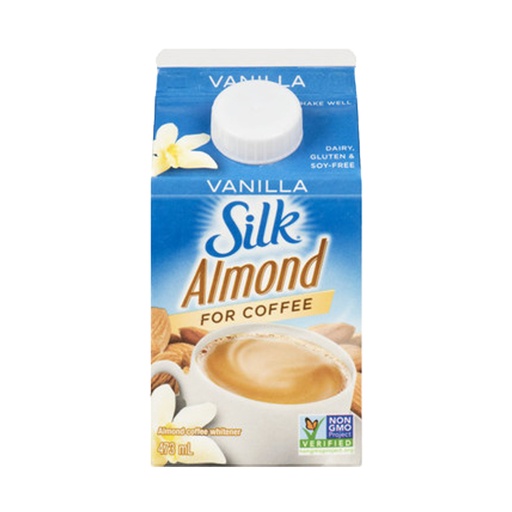 [109376] Silk Almond Vanilla Coffee Whitener 473Ml