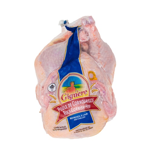 [109998] Fresh Pusateri's Cornish Hen 1.5lb