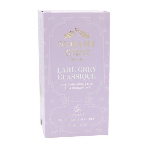 [110553] Sloane Earl Grey Classic Bergamot Cloaked Black Tea 37.5G