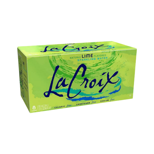 [111579] La Croix Lime Sparkling Water 8 X 355Ml