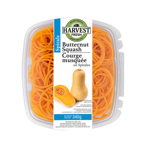 [111854] SPIRAL BUTTERNUT SQUASH