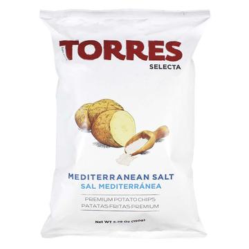 [112289] TORRES SELECTA MEDITERRANEAN SALT POTATO CHIPS 150g