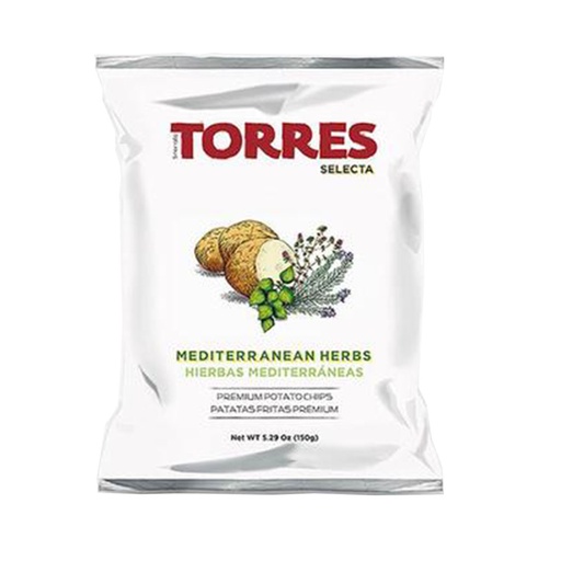 [112291] TORRES SELECTA MEDITERRANEAN HERBS POTATO CHIPS 150g