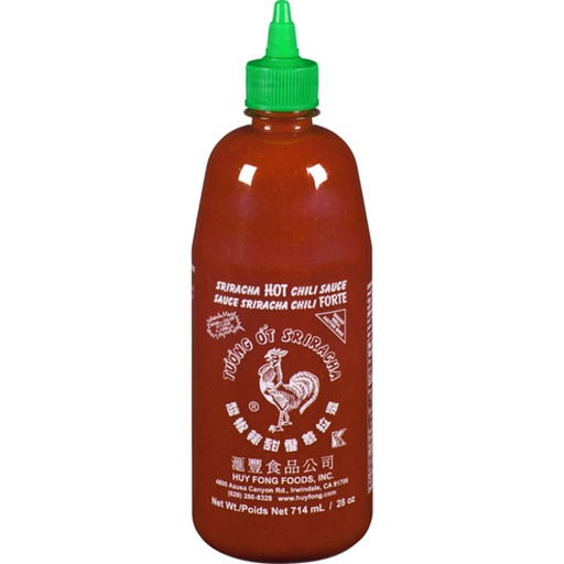 [113697] SRIRACHA HOT CHILI SAUCE 714ML