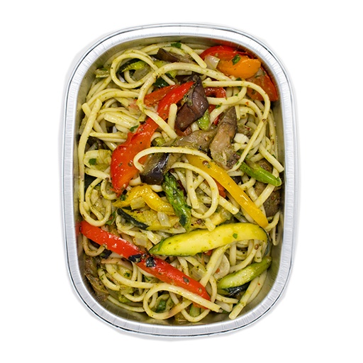 [114330] LINGUINE AGLIO E OLIO GRILLED