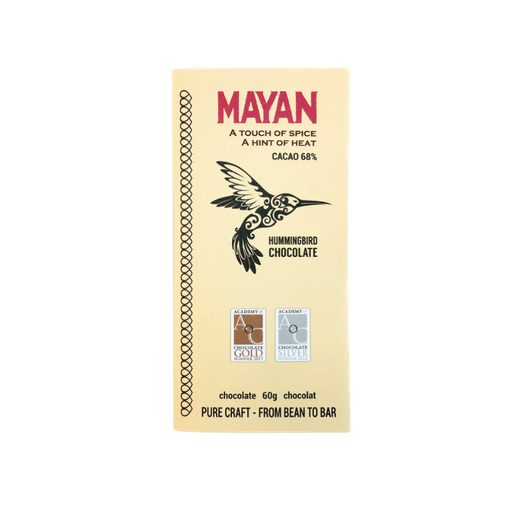 [115313] Hummingbird Chocolate Mayan Spice Chocolate Bar 60g