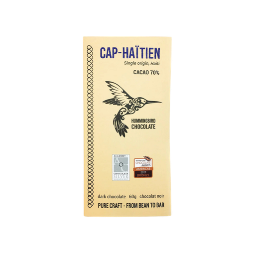 [115316] Hummingbird Chocolate Cap-hatien 70% 60g