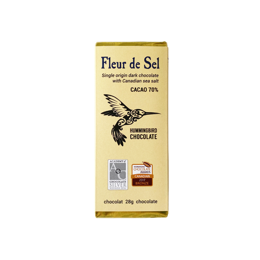 [115318] Hummingbird Chocolate Fleur De Sel 70% 28g