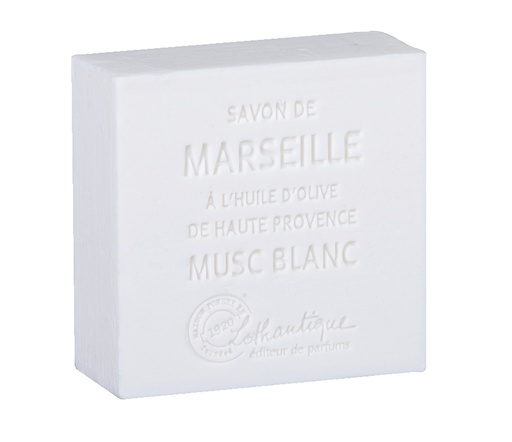 [117843] WHITE MUSK 100G SAVONS DE MARSEILLE