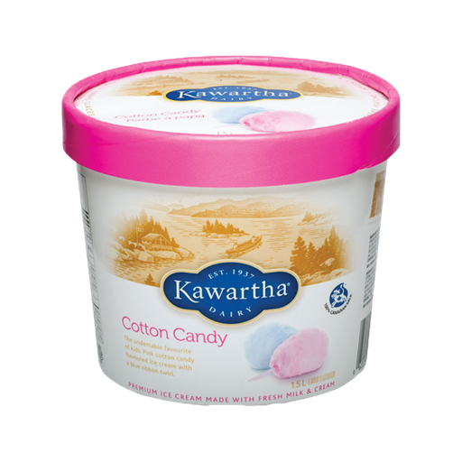 [118927] Kawartha Cotton Candy Ice Cream 1.5L