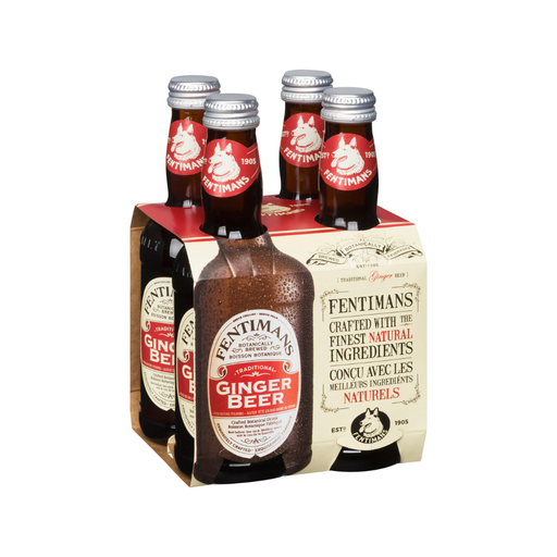 [119703] Fentimans Traditional Ginger Beer 4X275Ml