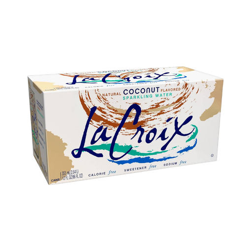 [119803] La Croix Coconut Sparkling Water 8 X 355 Ml