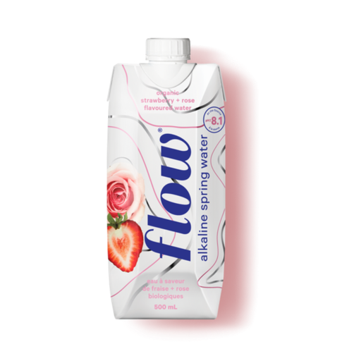 [122062] Flow Strawberry Rose Water 500Ml