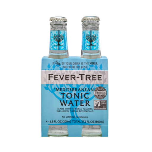 [123052] Fever Tree Mediterranean Tonic Water 4 X 200Ml