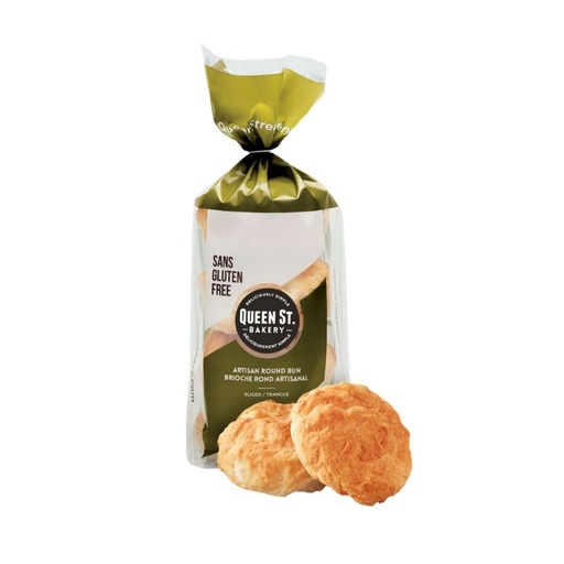 [123062] Queen St Bakery Gluten Free Burger Buns 1ea