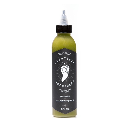[123946] Heartbeat Hot Sauce  Jalapeño 177Ml