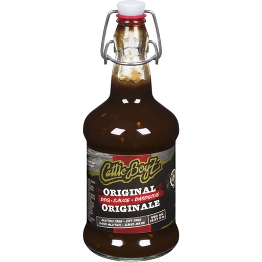 [124732] Cattle Boyz Original Bbq Sauce 490mL