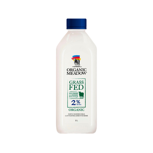 [124831] ORGANIC MEADOW GRASS FED 2% MILK 1L