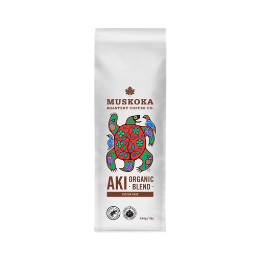 [125382] Muskoka Aki Organic Blend Ground Coffee 454G