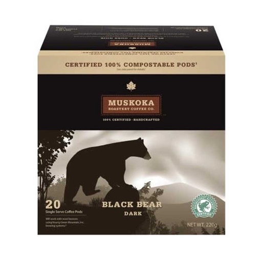[125384] MUSKOKA BLACK BEAR PODS 20C