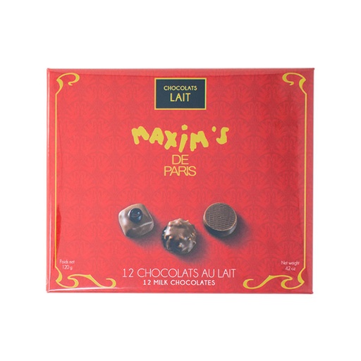 [127304] Maxim's Assorted Milk Chocolate Gift Box 120g