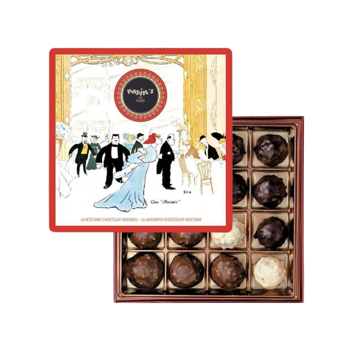 [127312] Maxim's Assorted Chocolate Rochers Gift Tin 140g