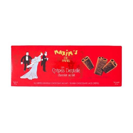 [127323] Maxim's Milk Chocolate Lace Crepes 90g