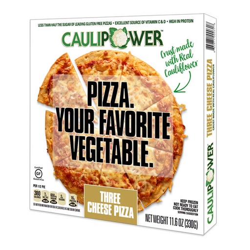 [127914] CAULIPOWER THREE CHEESE PIZZA