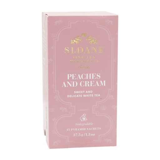 [128870] Sloane Peaches And Cream Tea 15Pk