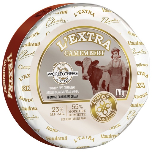 [130132] CAMEMBERT L'EXTRA 8 X 170GR